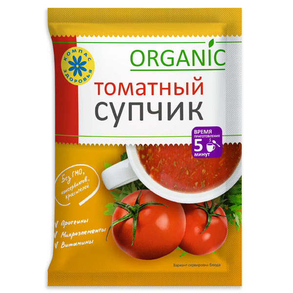 картинка Суп быстрого приготовления томатный