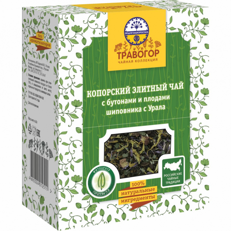 картинка Копорский элитный чай,  60г.