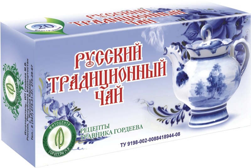 картинка Русский традиционный чай, 2г*20 шт.